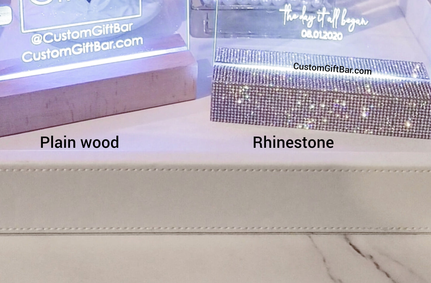 Custom Location Coordinates LED light
