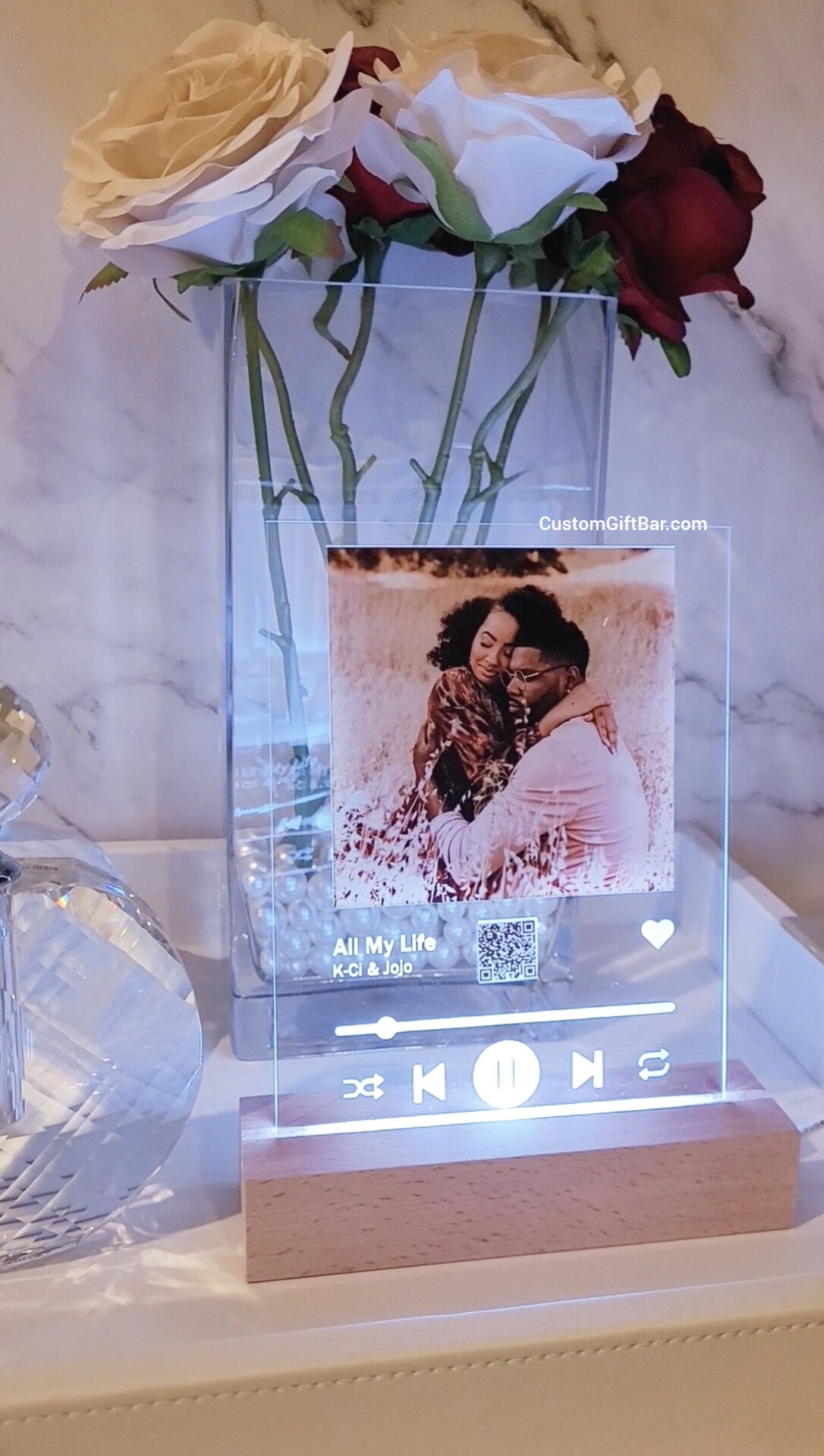 Mini Photo Song Plaque LED Light