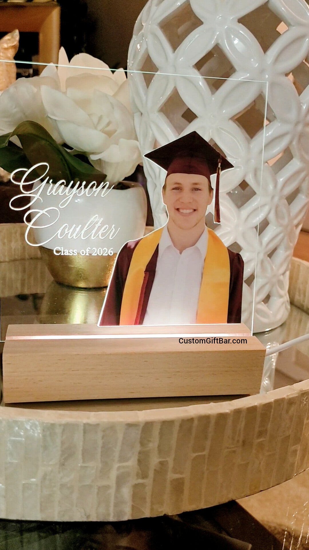 Grad Photo LED Light Sign