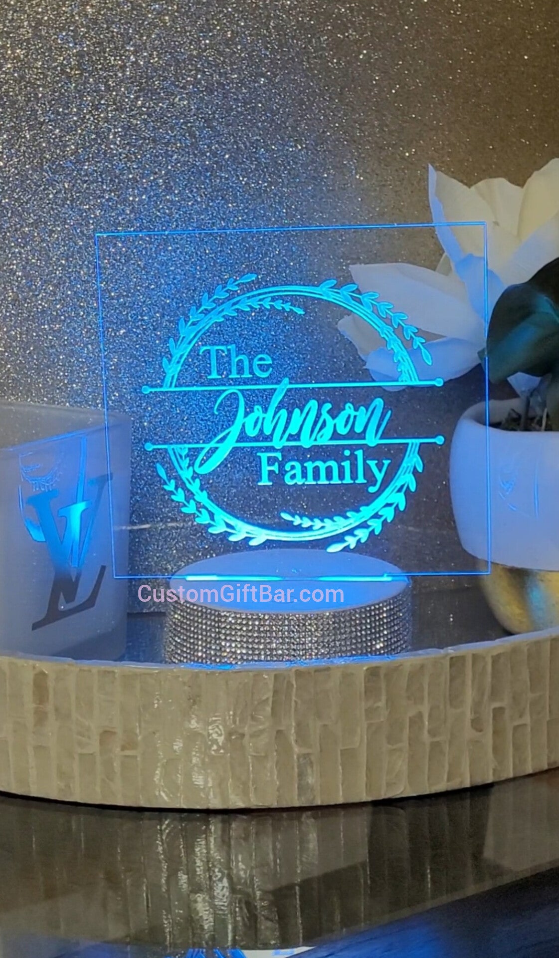 Personalized Family Name LED Light Sign