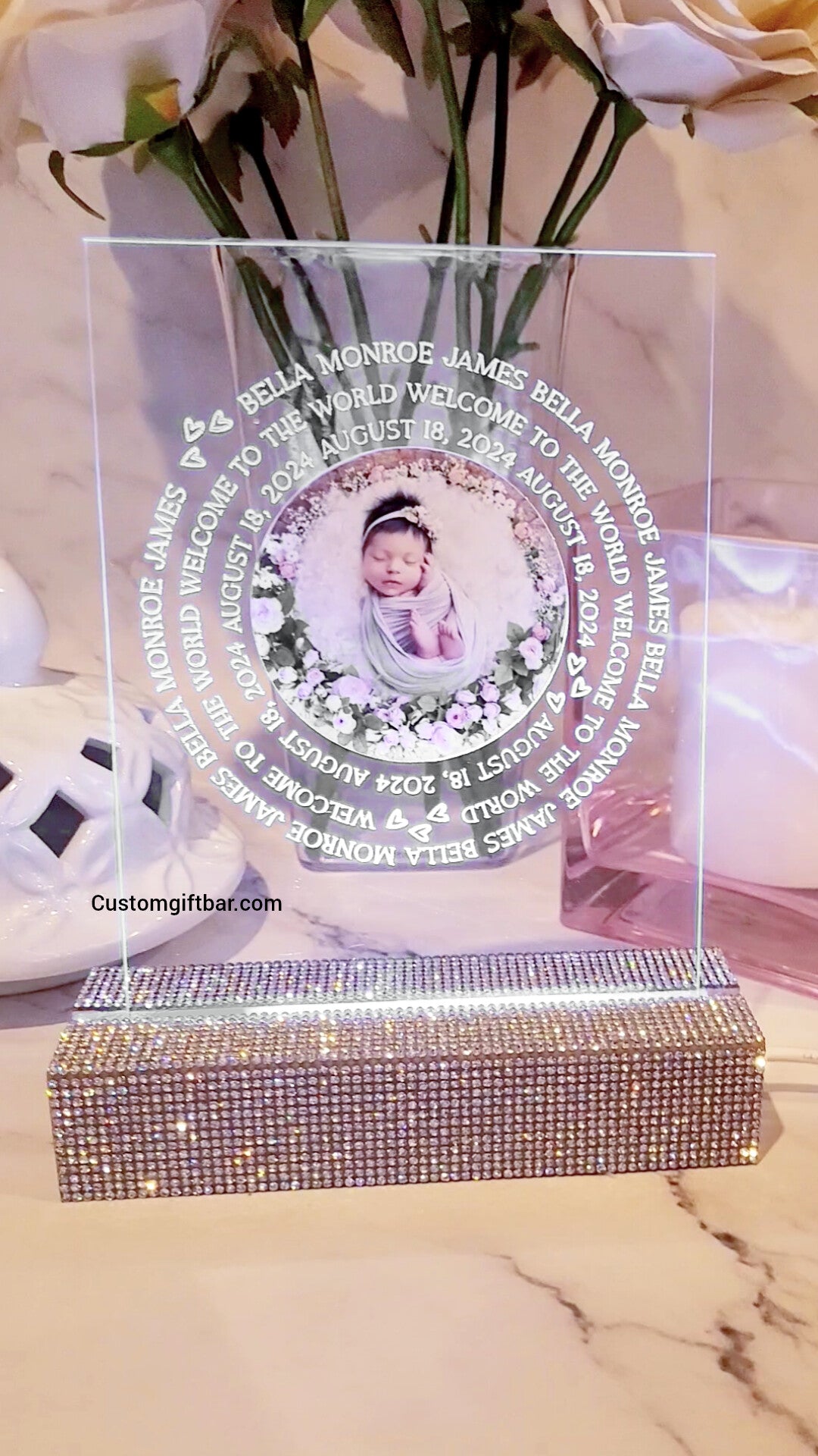 New Baby Keepsake Nightlight