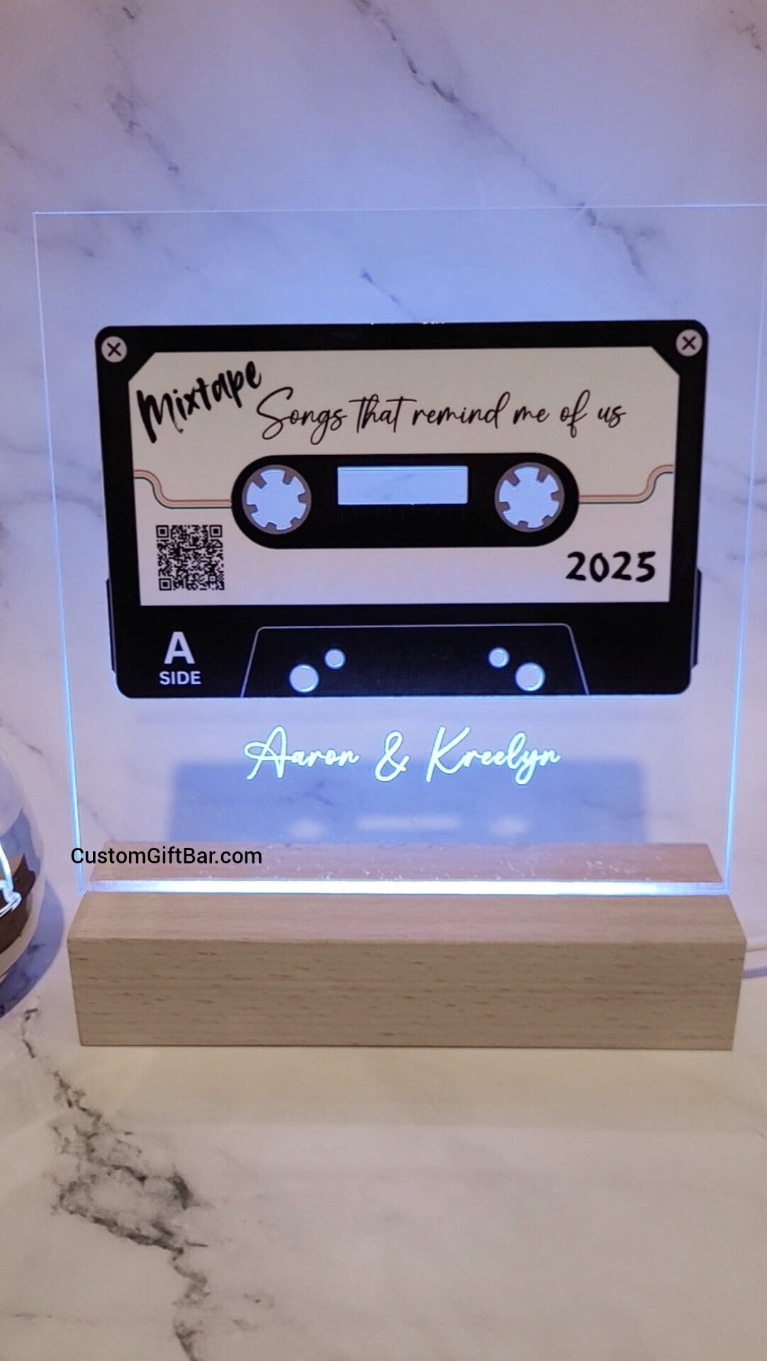 Mixtape Playlist Light sign