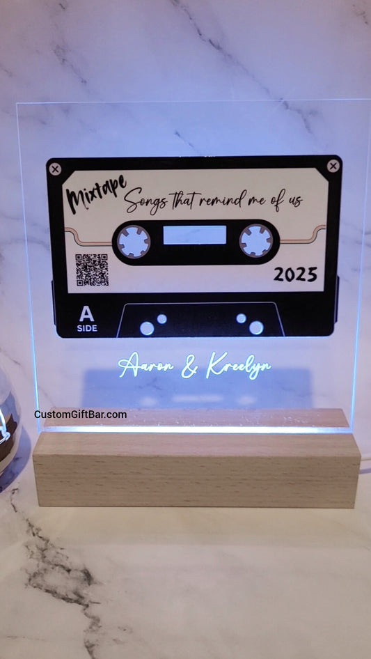 Mixtape Playlist Light sign