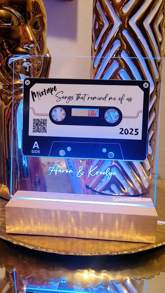 Mixtape Playlist Light sign