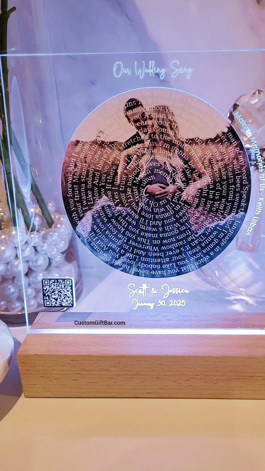 Song Lyrics Photo Light