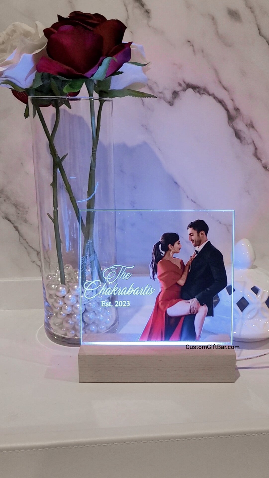 Soulmates Photo Light Sign